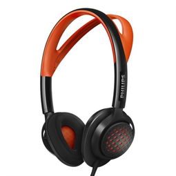 夜跑侠良器 飞利浦 SHQ5200 头戴式运动耳机 橙黑色评测